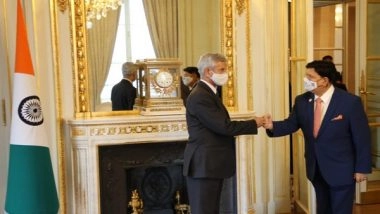 World News | S Jaishankar Meets Bangladeshi Counterpart in Paris