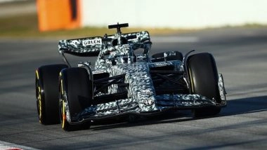 Sports News | Formula 1: Alfa Romeo's C42 Hits Track in Barcelona with Camouflage Livery