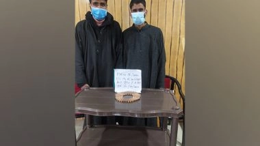 India News | J-K: Two Overground Workers of TRF Terrorist Group Arrested in Baramulla
