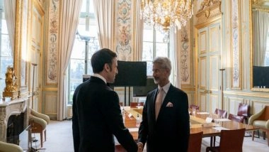 World News | Jaishankar Meets Macron, Says India, France Will Cooperate Closely in Indo-Pacific