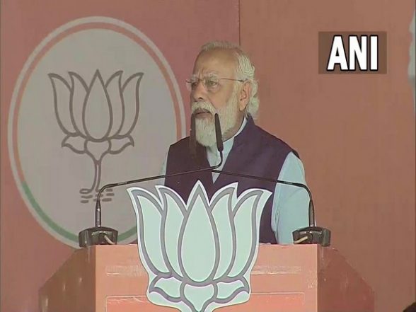 Uttar Pradesh Assembly Elections 2022: PM Narendra Modi Slams Opposition Parties Over Job Promises, Says 'Yogi Adityanath Govt Gave 5 Lakh Jobs in 5 Years' - Vimarsana News