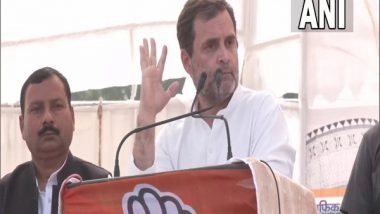 India News | UP Polls: PM Modi, His Friends 'broke Backbone' of Employment Sector, Says Rahul Gandhi