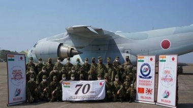 World News | Japan Ground Self-Defense Force Arrives in India to Participate 12-day Joint Military Exercise