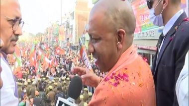 India News | Opposition Leaders Know They Will Lose UP Polls So They Booked Tickets for Abroad: Yogi Adityanath