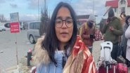 World News | Stranded Indian Students Cross Ukrainian Border to Enter Romania, Express Gratitude to Romanian Embassy for Its Hospitality