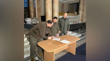 World News | Ukraine President Zelenskyy Signs Application for EU Membership