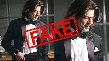 Fact Check: Did Shah Rukh Khan Reveal His New Salt-n-Pepper Look With Long Hair? Know the Truth About This Viral Pic