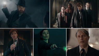 Fantastic Beasts The Secrets of Dumbledore Trailer: Mads Mikkelsen's Grindelwald Takes the Fight to the Wizarding World in New Promo of Eddie Redmayne, Jude Law's Harry Potter Prequel! (Watch Video)