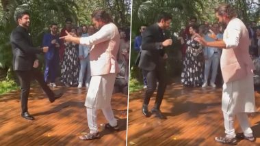 Hrithik Roshan and Farhan Akhtar Grooving to ‘Senorita’ Song From ZNMD at the Latter’s Wedding Is Just Wow! (Watch Video)