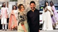 Farhan Akhtar-Shibani Dandekar Wedding: Hrithik Roshan, Rhea Chakraborty, Anusha Dandekar and Others Arrive in Style for the Couple&rsquo;s Big Day in Khandala (View Pics)