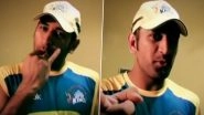 Chennai Super Kings Signed MS Dhoni on This Day in 2008, IPL Franchise Share &lsquo;The First Whistle&rsquo; Video