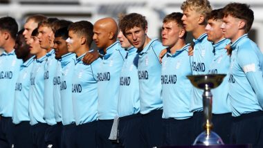 How to Watch England U19 vs Afghanistan U19 Super League Semi-Final 1, ICC Under-19 World Cup 2022 Match Live Streaming Online? Get Free Live Telecast of ENG vs AFG Match & Cricket Score Updates on TV