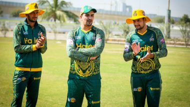 PSL 2022 Play-Offs Live Streaming Online in India: Watch Free Telecast of Peshawar Zalmi vs Islamabad United, Pakistan Super League 7 Eliminator 1 Match in IST