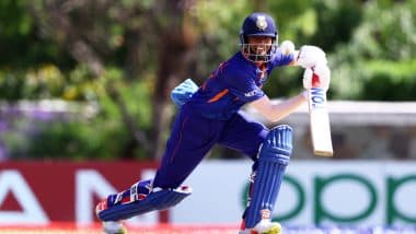 Yash Dhull, India Captain, Scores Hundred in ICC U19 World Cup 2022 Semifinal Against Australia