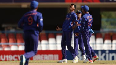 India vs England U19 World Cup 2022 Final Live Update: Ravi Kumar’s Two-Wicket Burst Pegs ENG Back Early On in Summit Clash vs IND