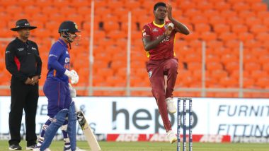 India vs West Indies 1st ODI 2022 Live Update: Alzarri Joseph Dismisses Captain Rohit Sharma, Virat Kohli in One Over