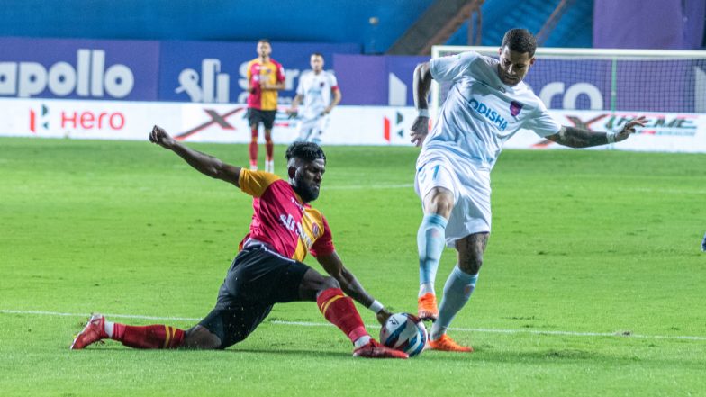 SC East Bengal vs Odisha FC Result, ISL 2021–22: Javi Hernandez Scores To Down Red and Gold Brigade (Watch Goal Highlights)