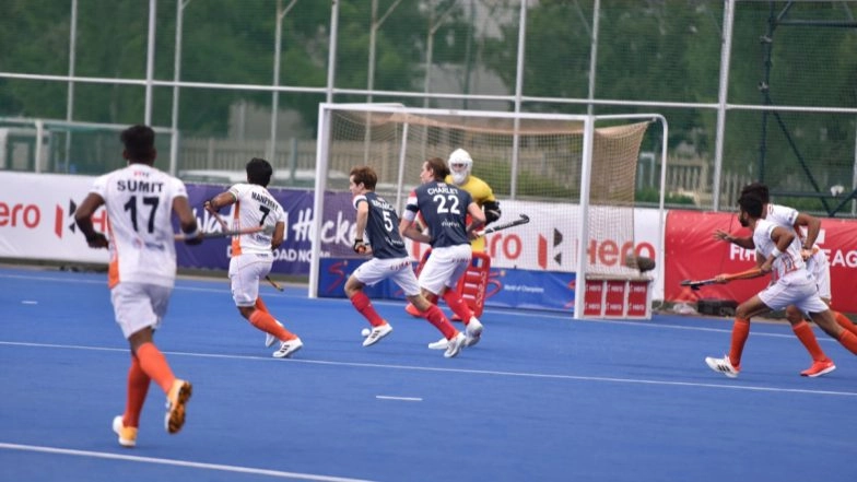 India vs France FIH Pro League 2022 Result: Manpreet Singh's Side Begin Campaign with 5-0 Victory