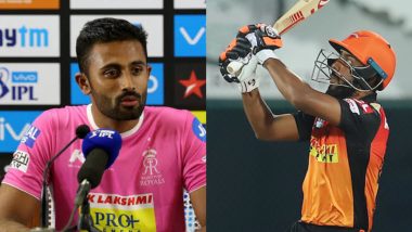 Sunrisers Hyderabad Squad for IPL 2022: Shreyas Gopal, Jagadeesha Suchith Sold to SRH for INR 75 Lakhs and 20 Lakhs Respectively at Mega Auction