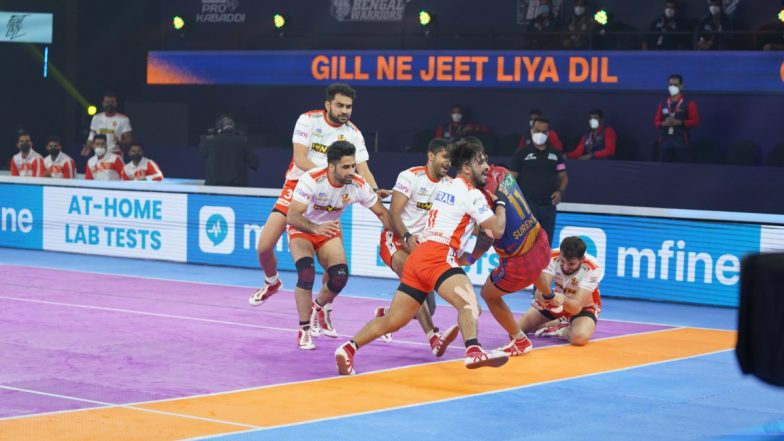 Gujarat Giants vs Puneri Paltan, PKL 2022 Live Streaming Online on Disney+ Hotstar: Watch Free Telecast of Pro Kabaddi League Season 9 on TV and Online