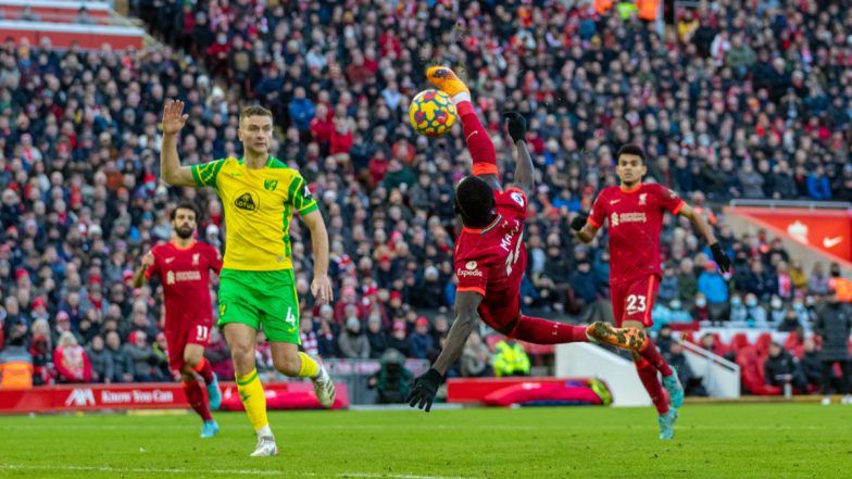 Liverpool 3–1 Norwich City, Premier League 2021–22 Video Highlights: Mohamed Salah, Sadio Mane on Target As Reds Clinch Comeback Victory