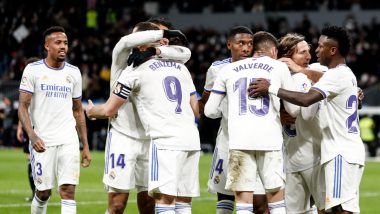 How to Watch Real Madrid vs Real Sociedad, La Liga 2021-22 Live Streaming Online in IST? Get Free Live Telecast and Score Updates of Football Match on TV in India
