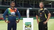 Australia vs Sri Lanka 5th T20I 2022 Live Streaming Online: How to Watch Free Live Telecast of AUS vs SL on TV & Cricket Score Updates in India