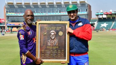 Wasim Akram Officially Inducted Into Pakistan Cricket Board’s Hall of Fame (See Pic)