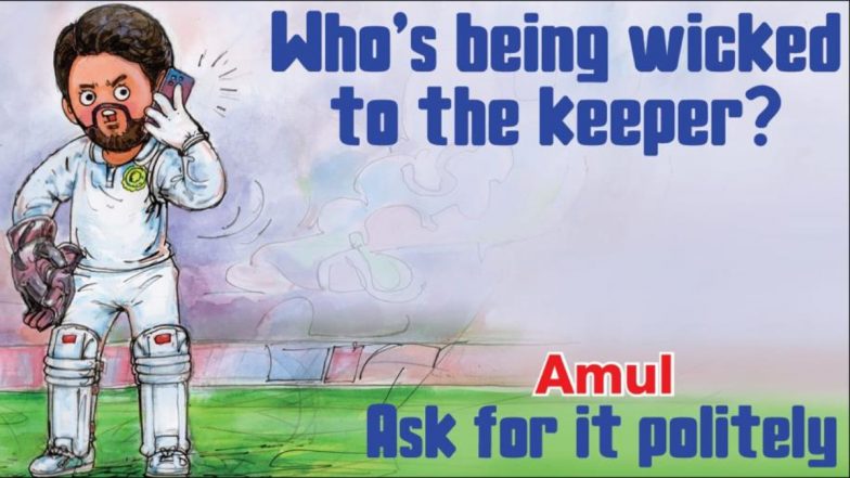 Amul Shares Interesting Topical on Controversy Surrounding Wriddhiman Saha Receiving Threat From Journalist (Check Post)