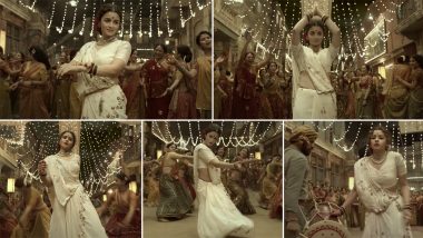 Gangubai Kathiawadi Song Dholida: Alia Bhatt’s Perfect Dance Moves On Each Beat Are the Highlight of This Beautiful Number From Sanjay Leela Bhansali’s Film (Watch Video)