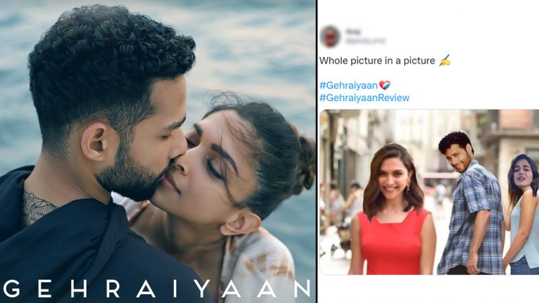 Gehraiyaan: Internet Gets ‘Doobey’ in Plot Jokes; Deepika Padukone, Ananya Panday, Siddhant Chaturvedi’s Film Hilariously Trolled on Twitter