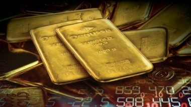 Business News | Gold Price Soars to Rs 51,750 Per 10 Gram, the Highest in a Year