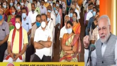 India News | Ahead of Festive Season, PM Modi Urges People to Go 'Vocal for Local'