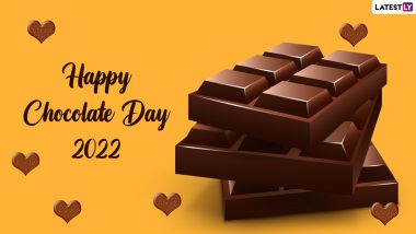 Chocolate Day 2022 Images & HD Wallpapers for Free Download Online: Wish Happy Chocolate Day and Valentine’s Day With WhatsApp Messages, GIF Greetings & Quotes