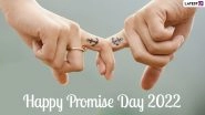 Happy Promise Day 2022 Images & HD Wallpapers for Free Download Online: Celebrate Valentine Week With GIF Greetings, Romantic Quotes and WhatsApp Messages