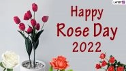 Happy Rose Day 2022 Wishes & Greetings: Send Quotes, Beautiful Rose Images, WhatsApp Stickers, Telegram Messages & Wallpapers To Celebrate the First Day of Valentine Week