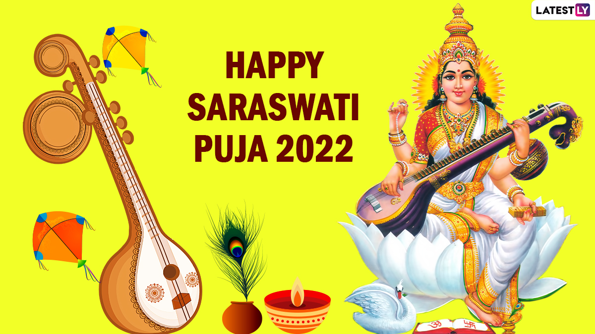 2020 Saraswati Puja Wallpaper Free Download, 2020 Happy Saraswati Puja -  Festivals Date Time