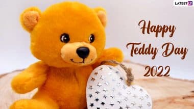 Happy Teddy Day 2022 Images & Quotes: Latest Wishes, HD Wallpapers Of Cute  Teddy Bears And Romantic Messages To Celebrate the Fourth Day of  Valentine's Week