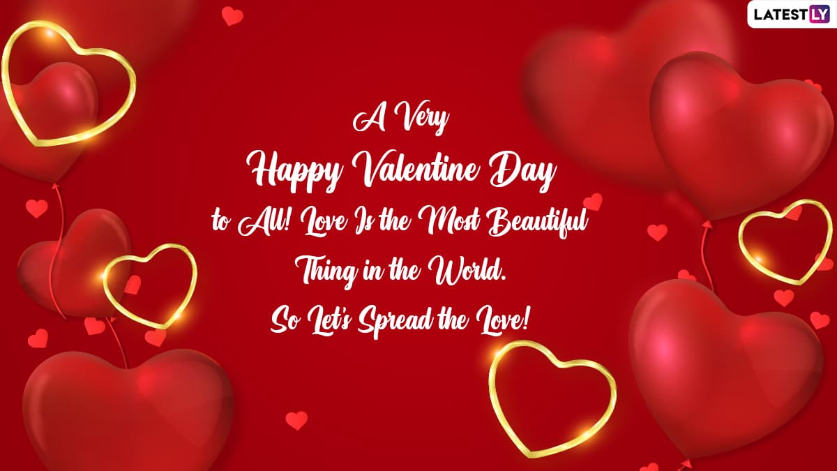 Happy Valentine's Day 2022 Greetings, Quotes and Images: WhatsApp ...