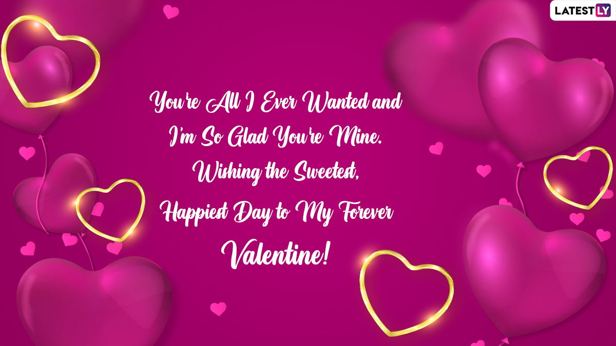 Happy Valentine's Day 2022 Greetings, Quotes and Images: WhatsApp ...