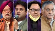 Russia-Ukraine War: Union Ministers Hardeep Puri, Jyotiraditya Scindia, Kiren Rijiju and VK Singh Likely to Travel to Ukraine's Neighbouring Countries to Coordinate Evacuation of Indians