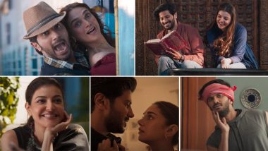 Hey Sinamika Trailer: Dulquer Salmaan, Aditi Rao Hydari, Kajal Aggarwal’s Love Triangle Promises a Colourful and Musical Treat for the Romantics (Watch Video)