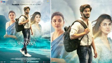 Hey Sinamika: Trailer Of Kajal Aggarwal, Dulquer Salmaan, Aditi Rao Hydari’s Tamil Film To Be Out On February 16 (View Poster)