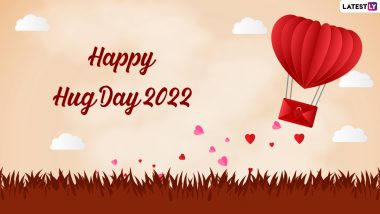 Happy Hug Day 2022 Greetings & Quotes: WhatsApp Stickers, GIF Images, HD Wallpapers, Wishes and SMS To Send on Hug Day