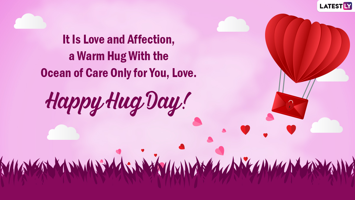 Happy Hug Day 2022 Greetings & Quotes: WhatsApp Stickers, GIF ...