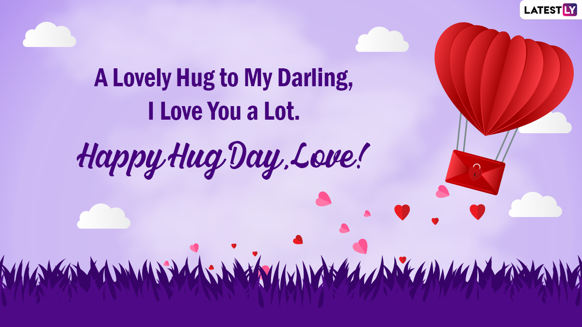 Happy Hug Day 2022 Greetings & Quotes: WhatsApp Stickers, GIF ...