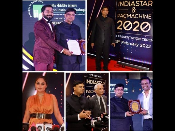 Business News | Indian Institute of Packaging Acknowledges the Indian Packaging Fraternity with the INDIASTAR and PACMACHINE Awards - Vimarsana News