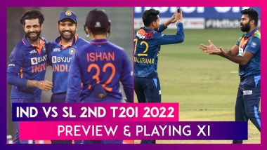 IND vs SL 2nd T20I 2022 Preview & Likely Playing XI: Hosts Aim To Clinch Series