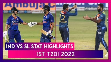 IND vs SL Stat Highlights 1st T20I 2022: Ishan Kishan, Shreyas Iyer Shine in India's victory