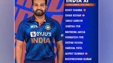 Sports News | Ind Vs SL, 1st T20I: Visitors Win Toss, Put Hosts to Bat